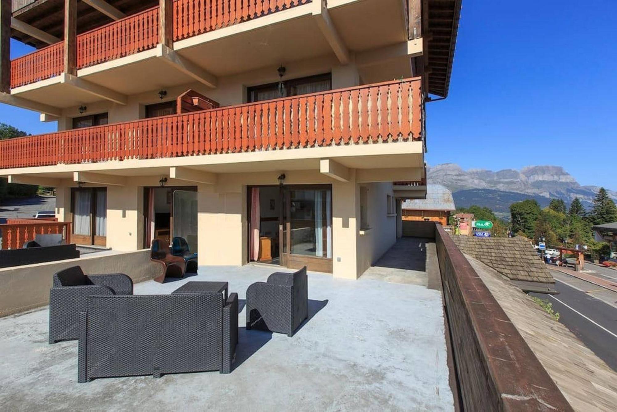 Aparthotel Les Aiguilles De Warens Combloux Zewnętrze zdjęcie