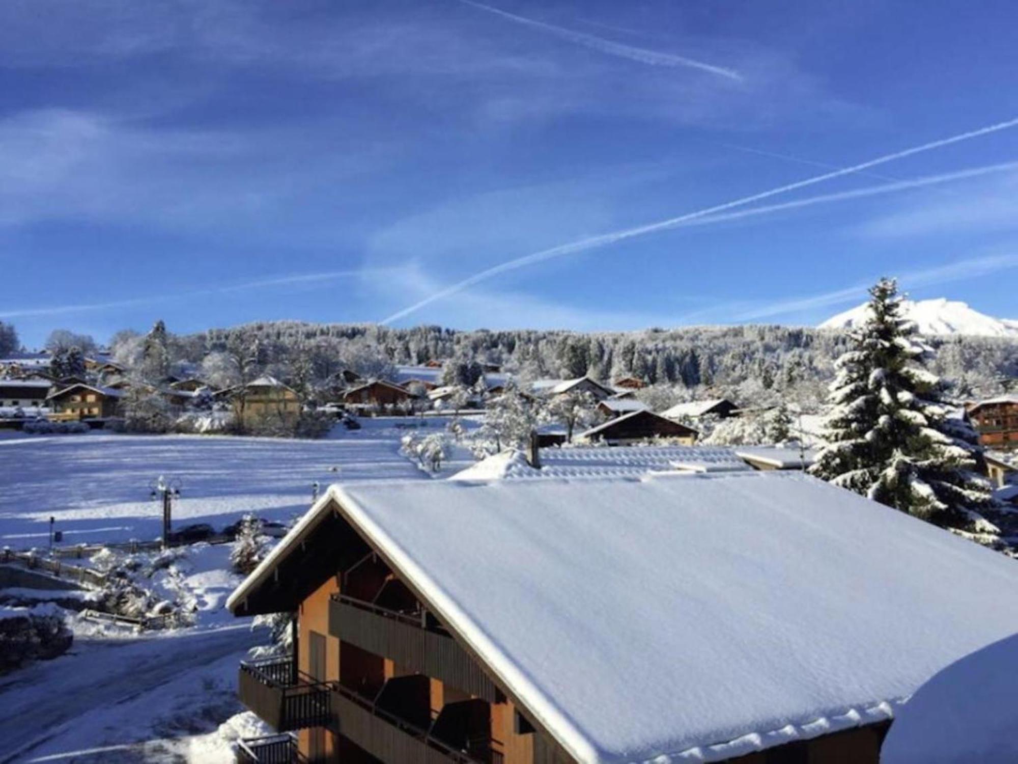 Aparthotel Les Aiguilles De Warens Combloux Zewnętrze zdjęcie